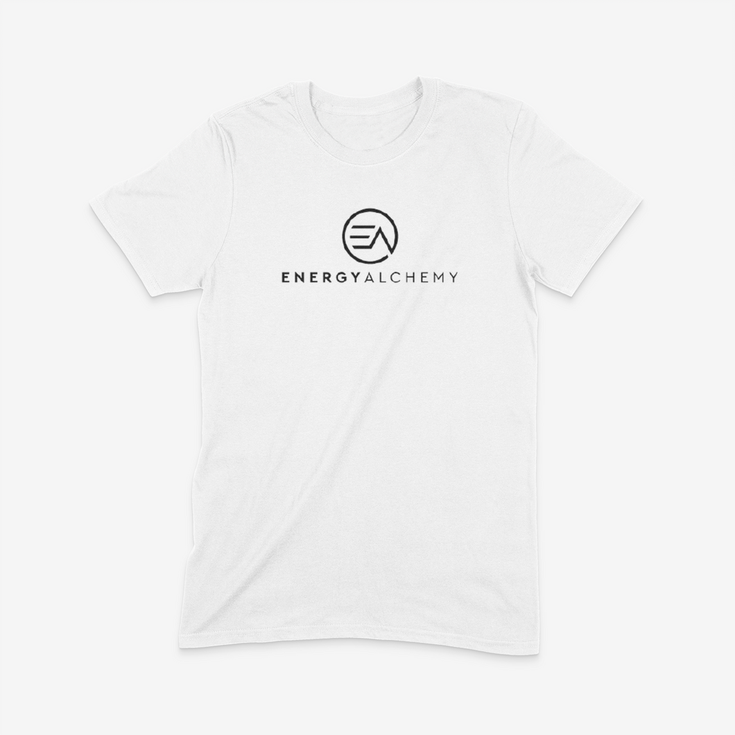 Energy Alchemy Logo Tee (White)